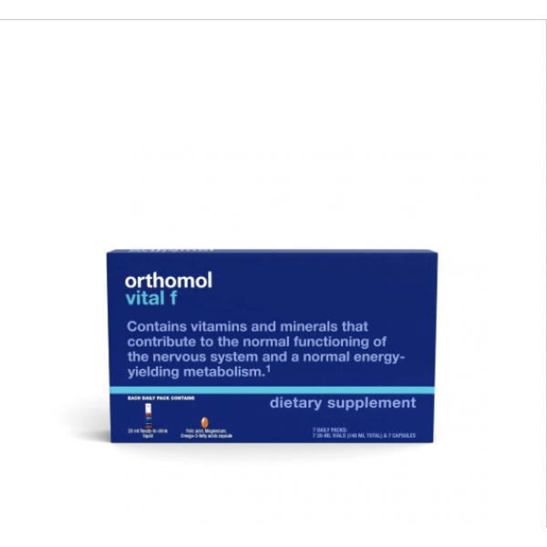 奧適寶 Orthomol - 行貨 奧適寶 Orthomol Vital F 女士專用綜合營養素補充劑 (7 Days)