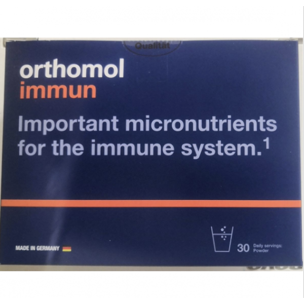 奧適寶 Orthomol - 行貨奧適寶 Orthomol immun 오쏘몰 이뮨 德國頂級成人增強免疫系統營養素（30天裝)